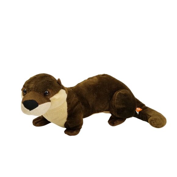 Wild Republic Brown River Otter Plush Stuffed Animal Toy Realistic - Picture 1 of 9